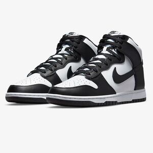 Nike Dunk High Retro Men’s Black / White - Size 10 NWT